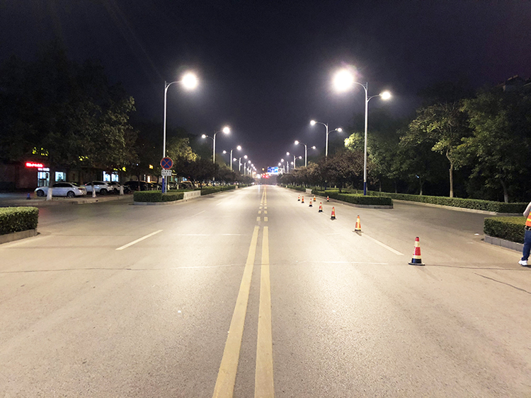 桓臺縣漁洋街、中心大街路燈節(jié)能改造工程